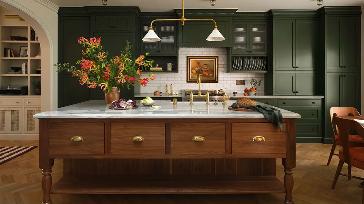 Classic San Francisco Edwardian kitchen remodel featured in Rue Magazine